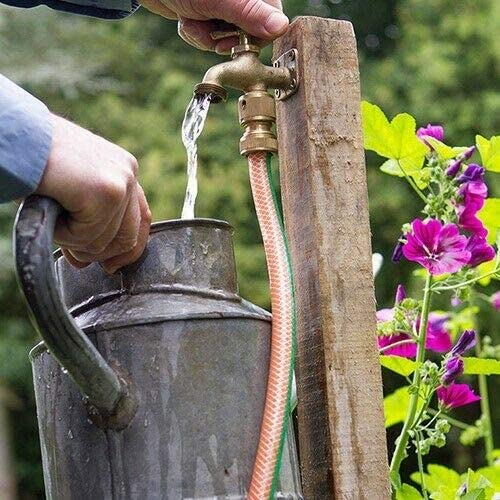 Darlac Brass Take Anywhere Outdoor Tap Garden Watering Irrigation Hose End 