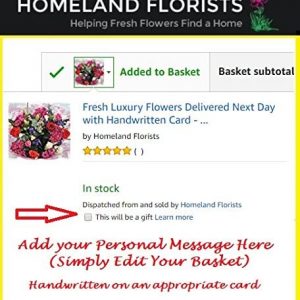 Homeland Florists Superb Mixed Fresh Flower Bouquet with a Single Large Naomi Velvet Rose at its Heart, Red, S