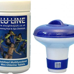 Blutex Small Dispenser with 50 Ultimate Chlorine Tablets 20g