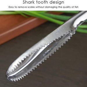 Fish Scale Remover Tool, Scale Fish Skin Remover Fish Cleaning Tool Scaler for Fish Stainless Steel Fish Scaler