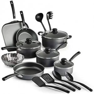 LEGENDARY-YES 18 Piece Nonstick Pots & Pans Cookware Set Kitchen Kitchenware Cooking
