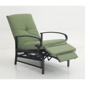 Adjustable Recliner Lounge Chair & Side End Table Set Outdoor Patio Bistro Set
