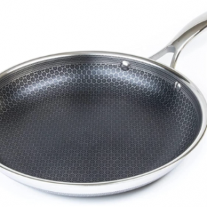 10 Inch Hybrid Stainless Steel Frying Pan with Stay-Cool Handle – PFOA Free