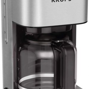 Simply Brew Family Drip Coffee Maker, 10-Cup, Black & Stainless Steel
