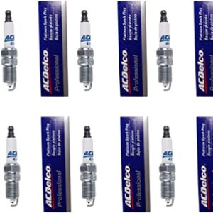 ACDelco 41-962 Professional Platinum Spark Plug, (8)