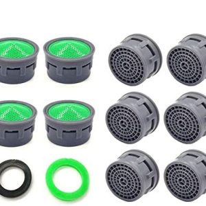 10 Pcs Faucet Aerator Faucet Flow Restrictor Replacement Parts Insert Aerator for Bathroom Or Kitchen