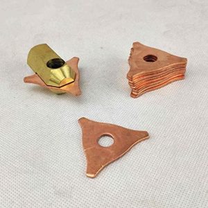 Kamas Washer Hook Triagne Dent Puller Electrode Chuck Dent Pulling Stud Welder Spot Welding Spotter Triangle Pad Kit – (Ships From: China, Diameter: M14)
