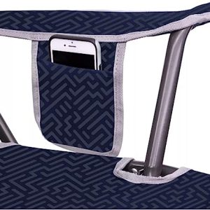 GCI Comfort Pro Rocker Chair – Outdoor Camping Chair, Color: Indigo/Maze