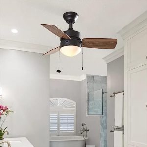 LavasCrafts 30″ Oil-Rubbed Bronze 3 Blade Ceiling Fan