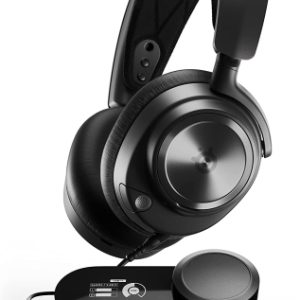 SteelSeries Arctis Nova Pro Wired Gaming Headset for PC, PS5, and PS4 – Black