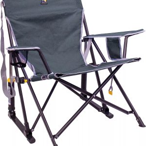 GCI Kickback Rocker Chair & Outdoor Camping Chair Color: Pewter Heather