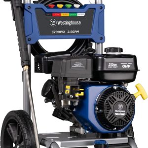 NEW- Heavy Duty Cleaning 5 Nozzles 3200 PSI 2.5- Gallons-GPM Gas Pressure Washer