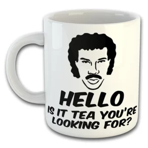 Funny Coffee Mugs Hello is it tea you’re looking for funny retro 80’s pop culture coffee or tea
