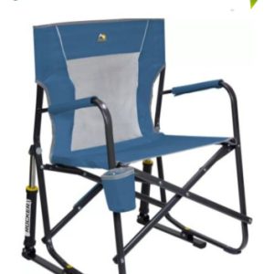 GCI Outdoor Freestyle Rocker Mesh Chair, Comfortable Camping Rocking Chair[Sea Grass]