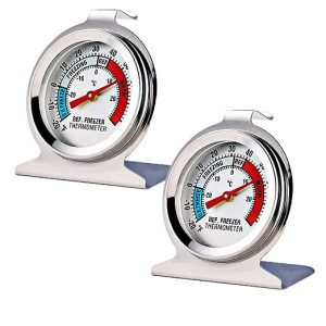 Refrigerator Freezer Thermometer Large Dial Thermometer 2 Pack BIG SALE