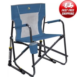 GCI Outdoor Freestyle Rocker Mesh Chair, Lichen Blue Fast Ship from USA