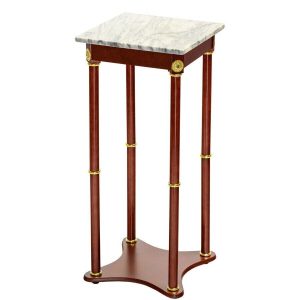 Small Narrow Plant Stand For Indoor Display Shelf Corner Tall Accent Table Wood