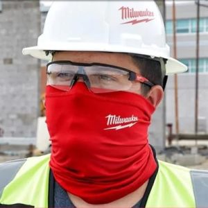 Milwaukee 423R MULTI-FUNCTIONAL NECK GAITER – RED, FITS ALL