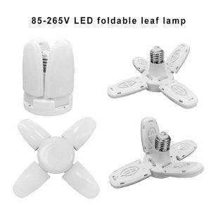 E27 LED Garage Light Bulb 28W Deformable Ceiling Fixture Lights Workshop Lamp