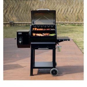 New AS550 Wood Pellet Grill Smoker 515 sq. in. Bronze