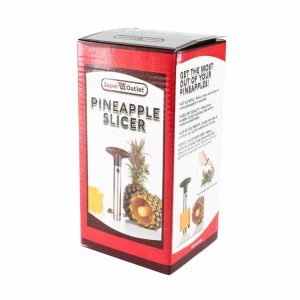 Stainless Steel Pineapple Corer Slicer Peeler for Diced Fruit Rings All in One