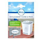 2-Pack Febreze OdorGrab Replacement Filter, FRF105, Targets Smoke, Pet Odors