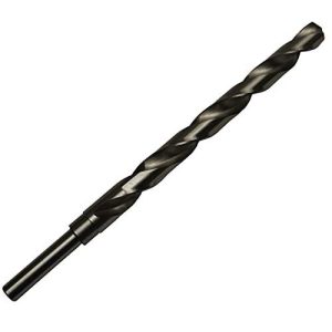 Drill America 59/64″ x 12″ HSS Extra Long Drill Bit with 1/2″ Shank