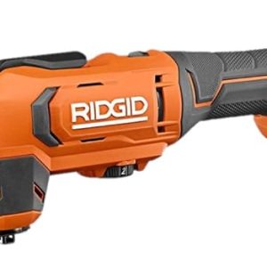 Ridgid 18V Cordless Oscillating Multi-Tool (Tool Only) 20,000 Oscillations Per Minute, Orange