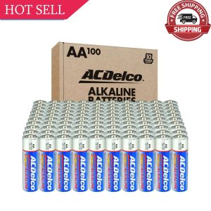 AA Batteries, Super Alkaline AA Battery, 100-Count