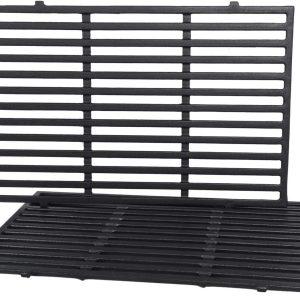 7638 17.5 Inch Cast Iron Grill Grates Replacement for Weber Spirit I & II 300