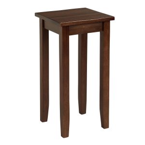 Small Mahogany Side Table for Living Room, Bedroom