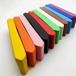 2.5″ 5″ Colorful Drawer Pulls Cabinet Handle Door Handle Dresser Pull Handles Blue Orange Yellow Red Pink Green Blue Black – (Color: Yellow, Size: 128mm)