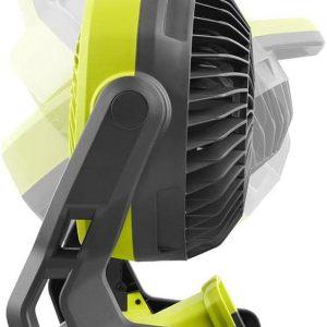 RYOBI ONE+ 18V Cordless Hybrid WHISPER SERIES 7-1/2 in. Fan (Tool Only), GREEN (PCL811B)