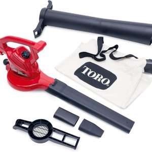 Toro 51619 Ultra Electric Blower Vac, 250 mph, Red