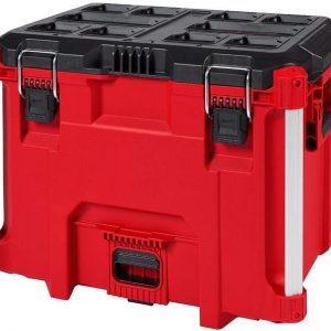 For Milwaukee 48-22-8429 PACKOUT XL Heavy Duty Tool Box w/Organizer Tray (D x W x H) 15.5 in x 21.8 in x 16.9 H