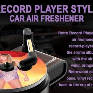 23Pcs Car Air Freshener for Fans Gifts, Car Air Freshener, Vinyl Car Cooler, Retro Style Record Player Car Accessories (23PCS)